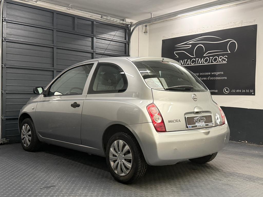 Nissan Micra 1.2i 210.000 KM 2007, Autos, Achat, 998 cm³, Entreprise, Noir