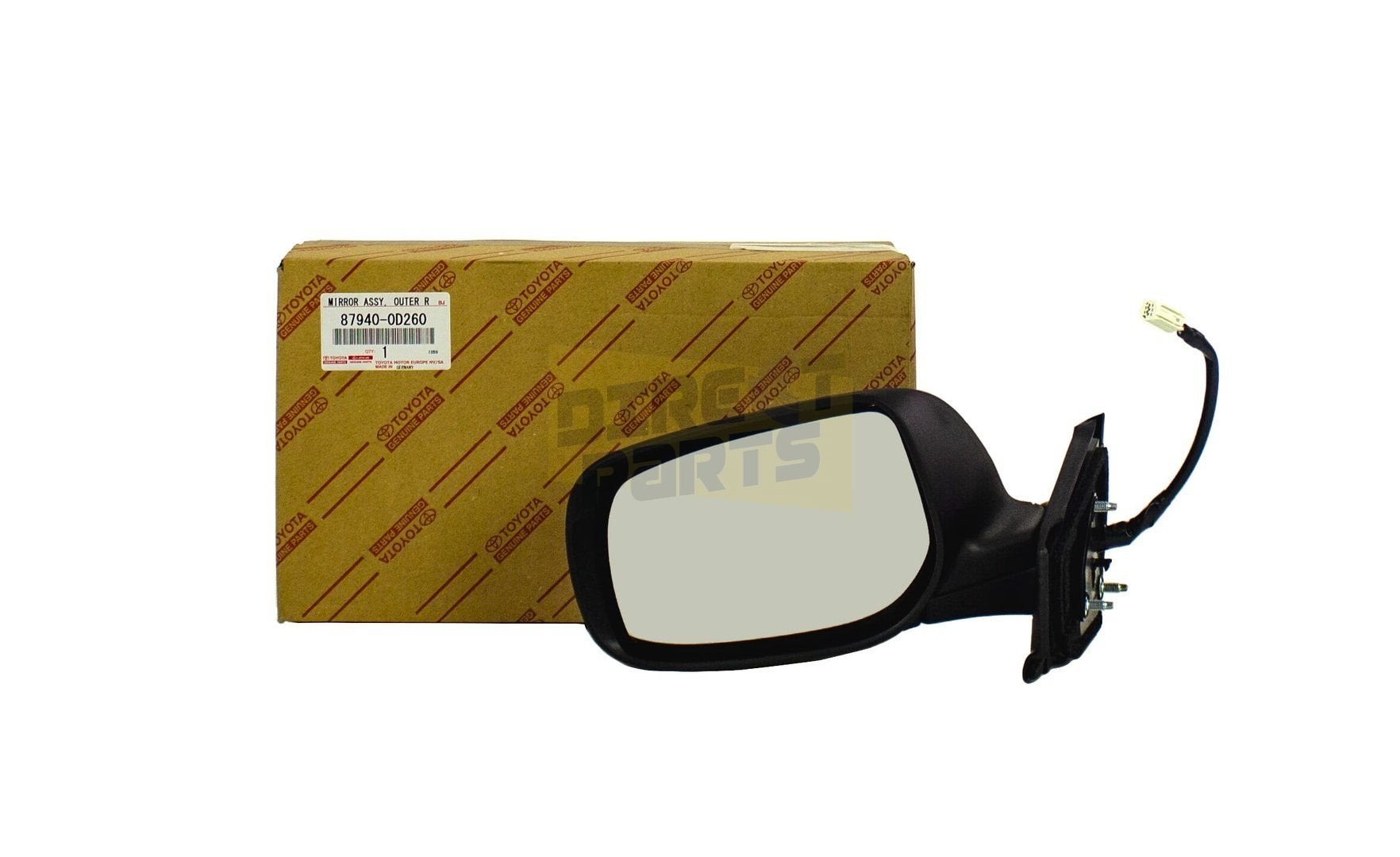 Toyota Yaris (1/06-8/11) (P9) spiegel Links (elb / verwarmd), Autos : Pièces & Accessoires, Neuf, -, Toyota, -