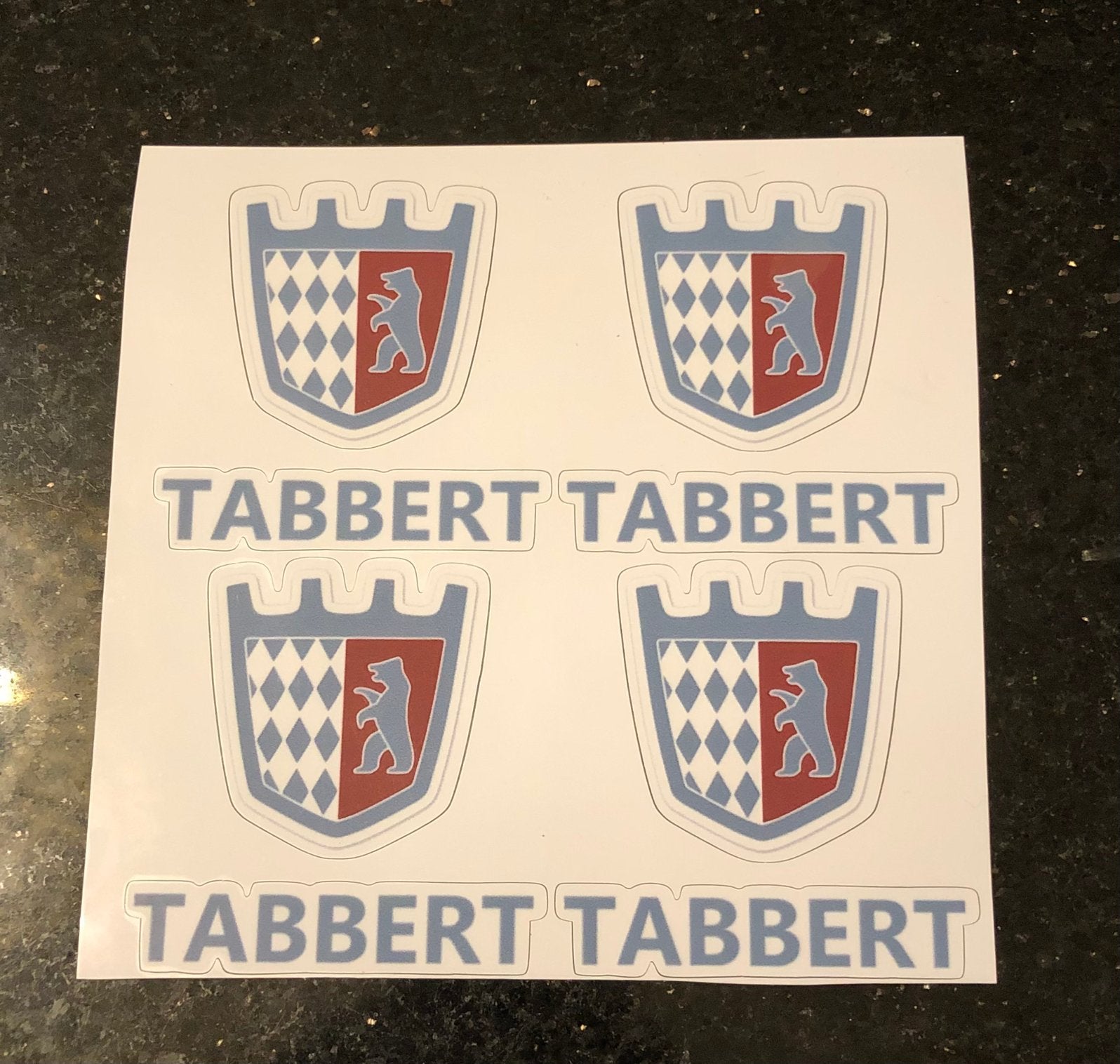 Tabbert Stickers, Caravanes & Camping, Caravanes Accessoires, Neuf, Enlèvement ou Envoi