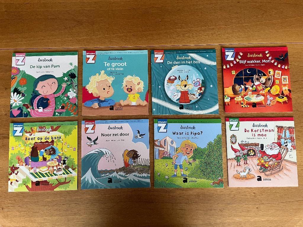 Zonnekind - serie van 8 boekjes voor 1ste en 2de leerjaar, Boeken, Ophalen of Verzenden, Zo goed als nieuw, Fictie algemeen