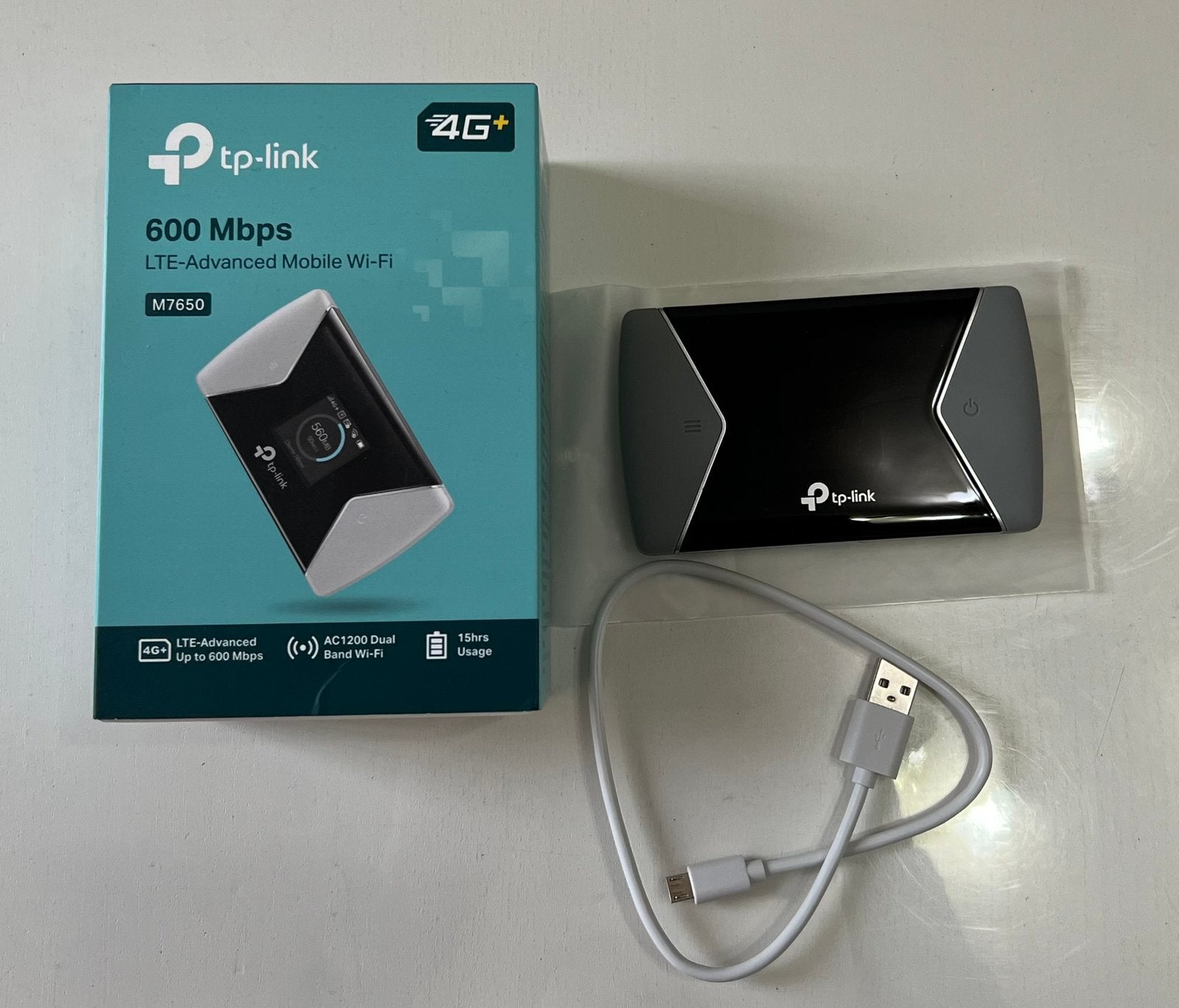TP-Link M7650 4G+ LTE, Computers en Software, Ophalen, Zo goed als nieuw, Router