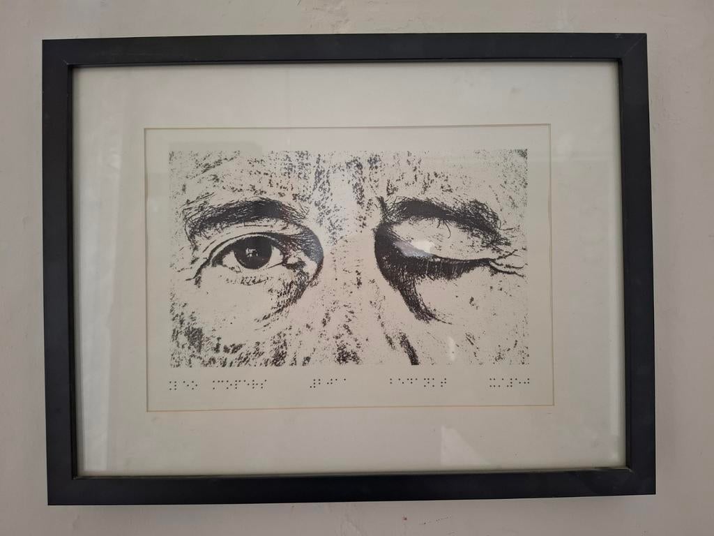 Leo Copers, graveur d'art en braille, artiste à l'eau-forte,, Enlèvement ou Envoi