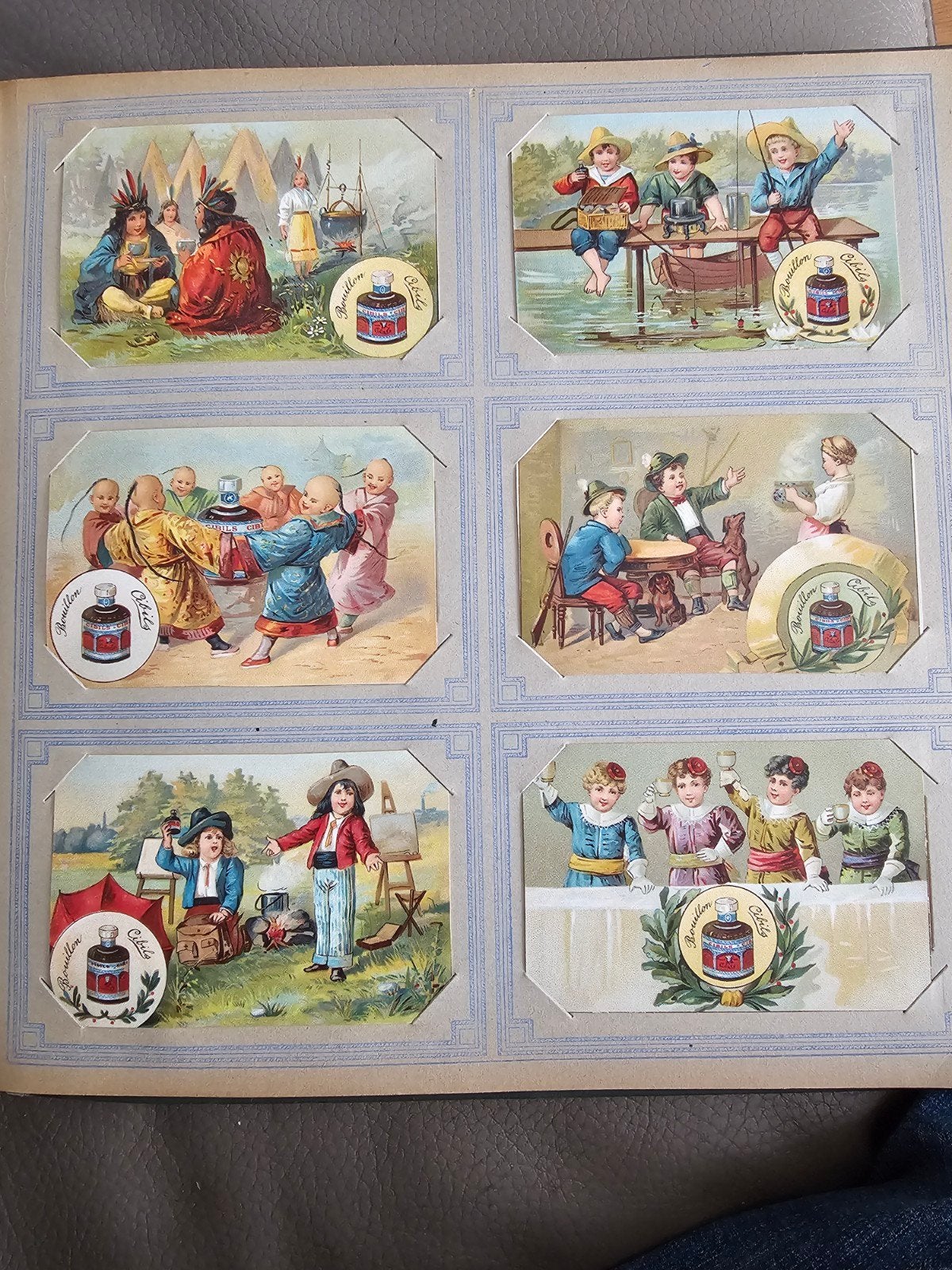 Chromo's Cibils 8 reeksen van 6 stuks, Maison & Meubles, Enlèvement ou Envoi