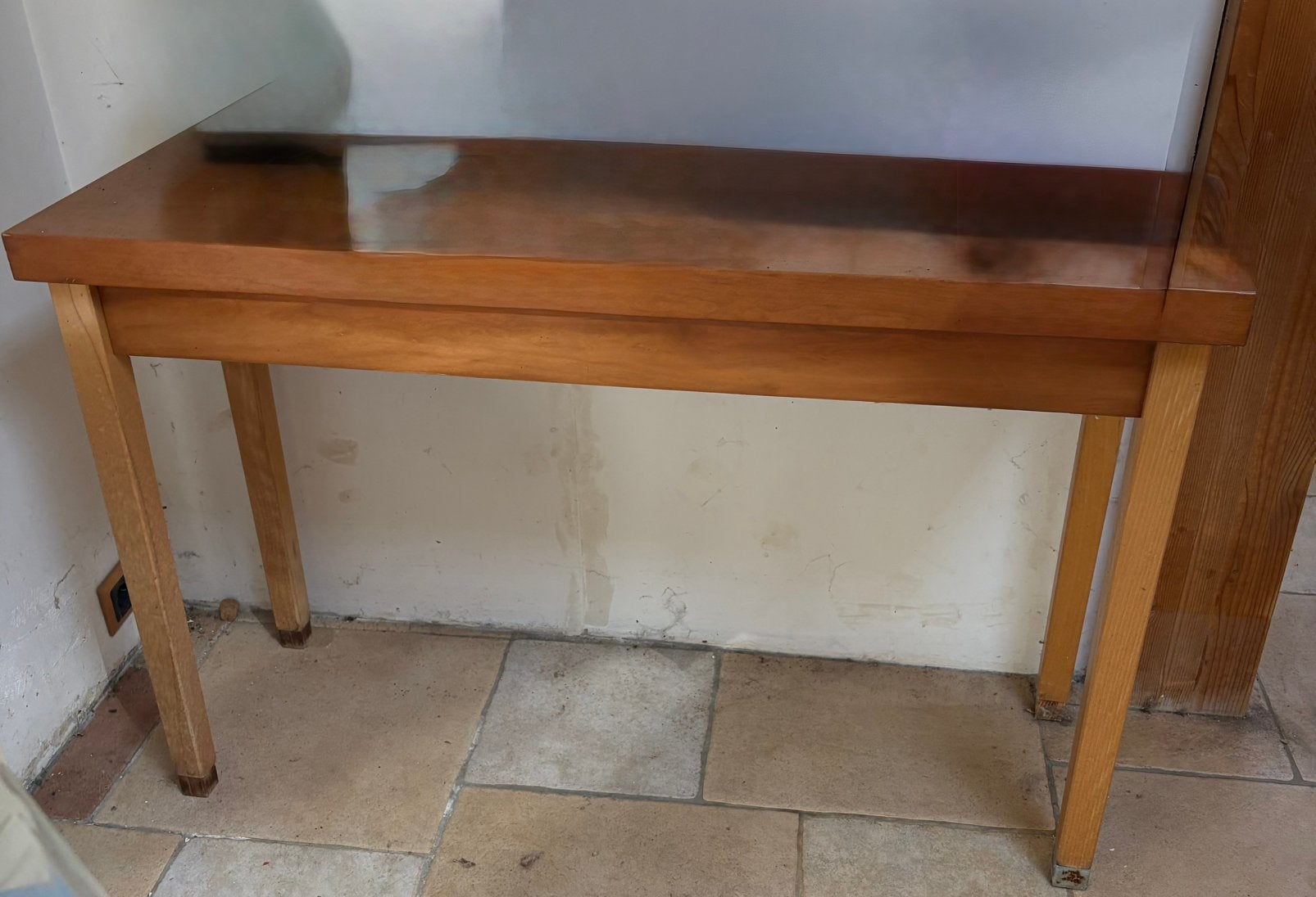 Petite table haute, 100 à 150 cm, Cerisier, Enlèvement, Utilisé