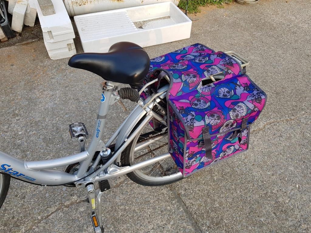 Dames fiets, Ophalen