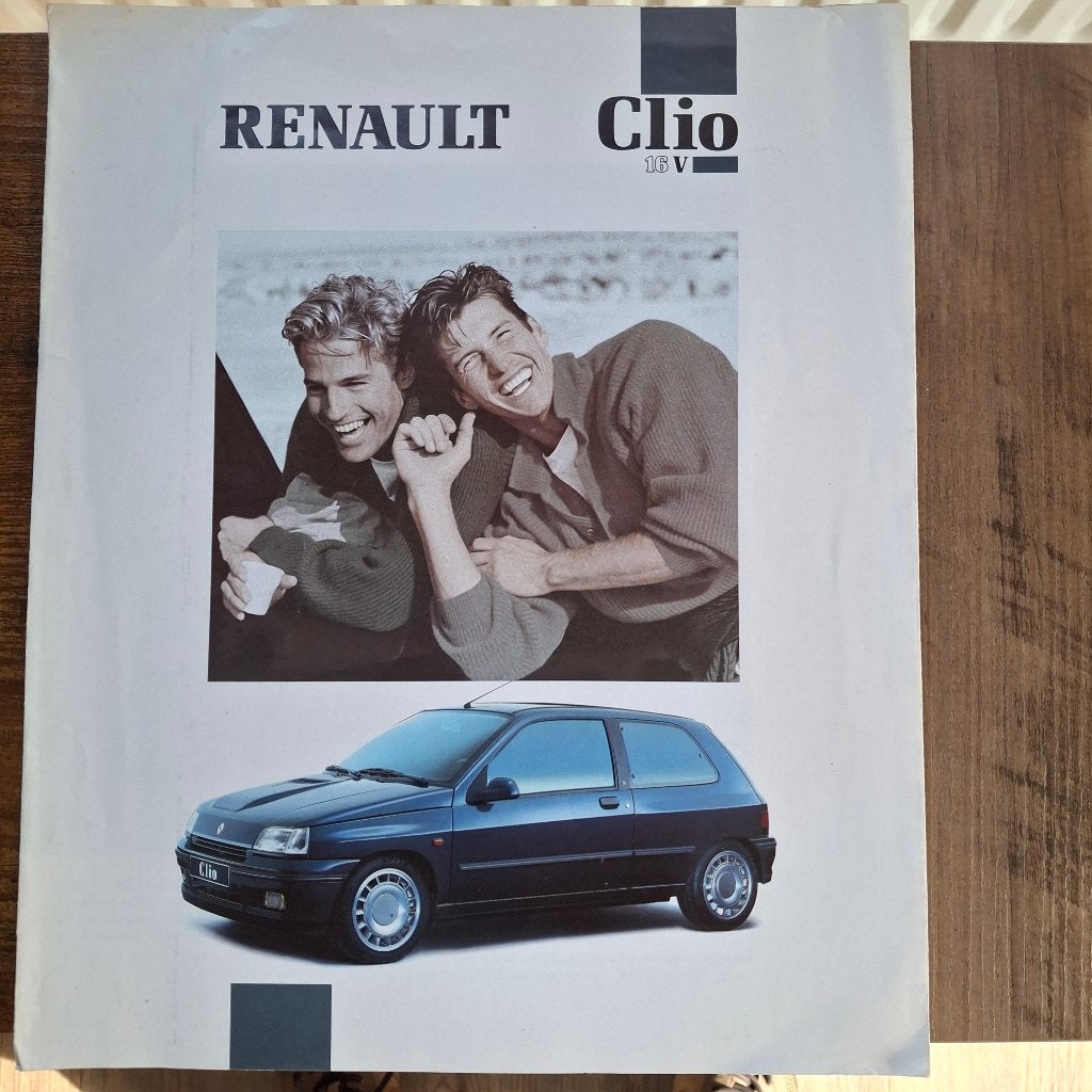 RENAULT CLIO 16 V AOÛT 1991, Livres, Enlèvement ou Envoi, Neuf, Renault