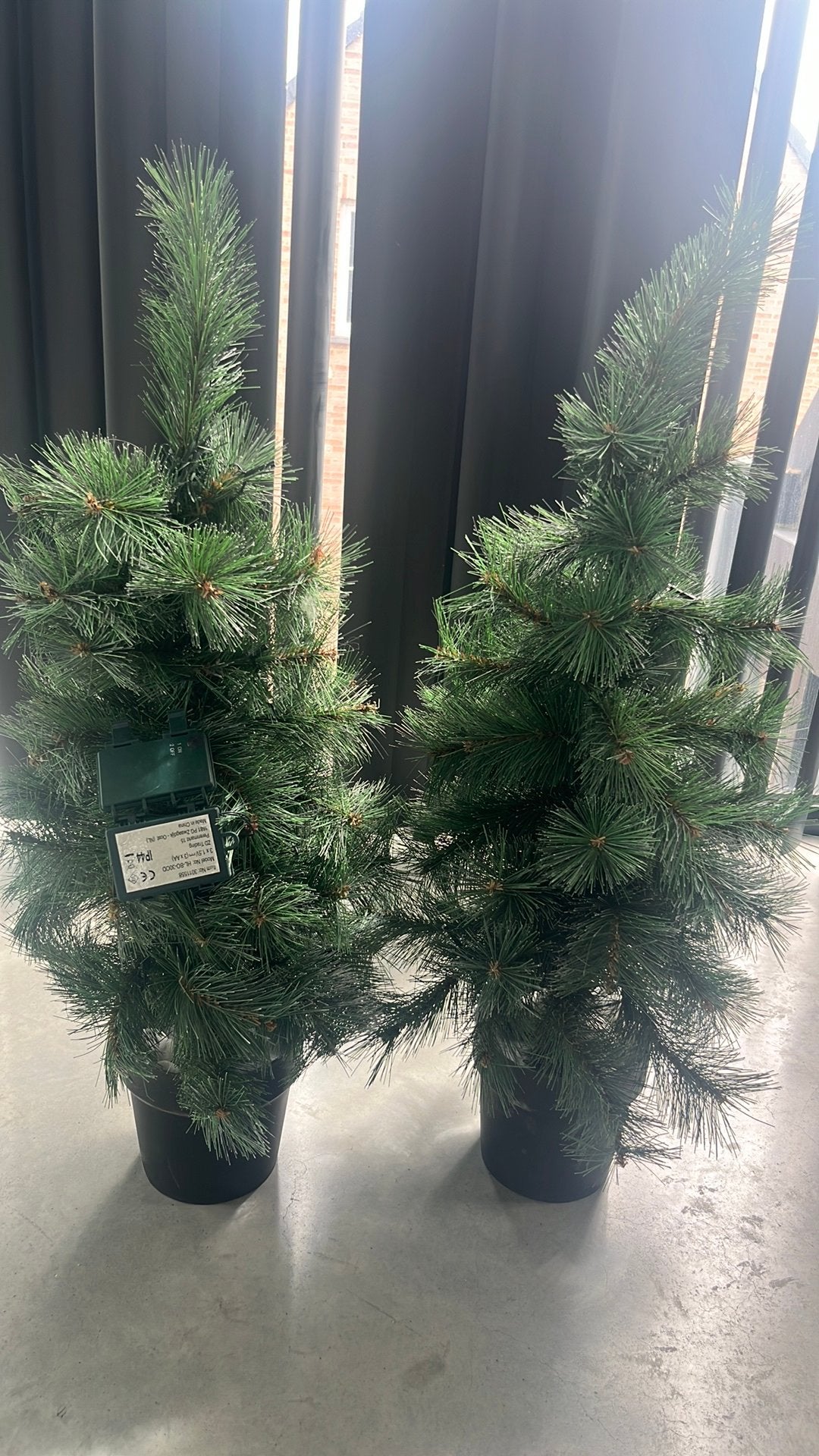 2 boompjes met verlichting, in-outdoor, Ophalen, Met verlichting, Overige typen, Gebruikt