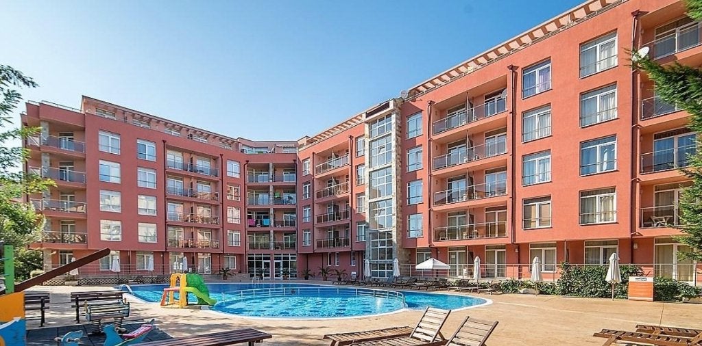 Studio à Rainbow 2, quartier de Cocoa Beach, Sunny Beach, Bulgaria, Ville, 36 m², 1 pièces
