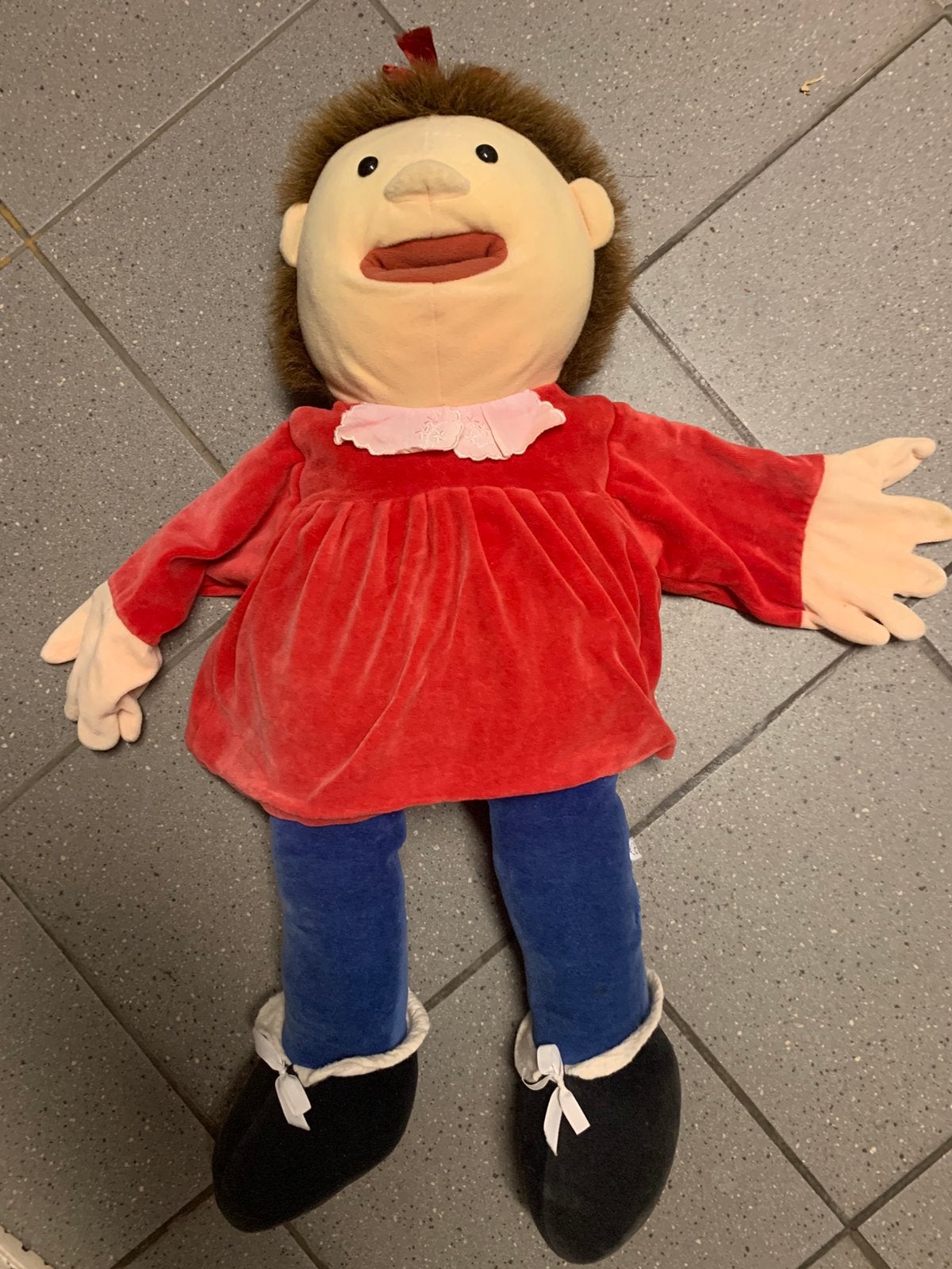 Grote handpop, Ophalen of Verzenden, Zo goed als nieuw