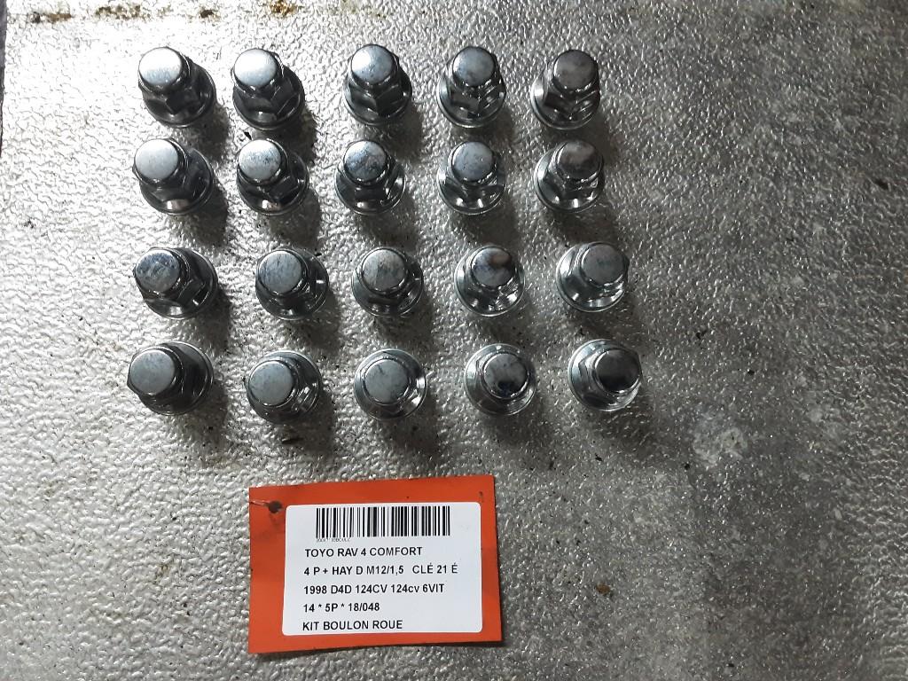 BOULONS DE ROUE Toyota RAV4 (A4) (5295037000), Mevr. I. Hauben, Toyota, Utilisé, Rue de l'Espoir 34 34
4030  GRIVEGNÉE, BE