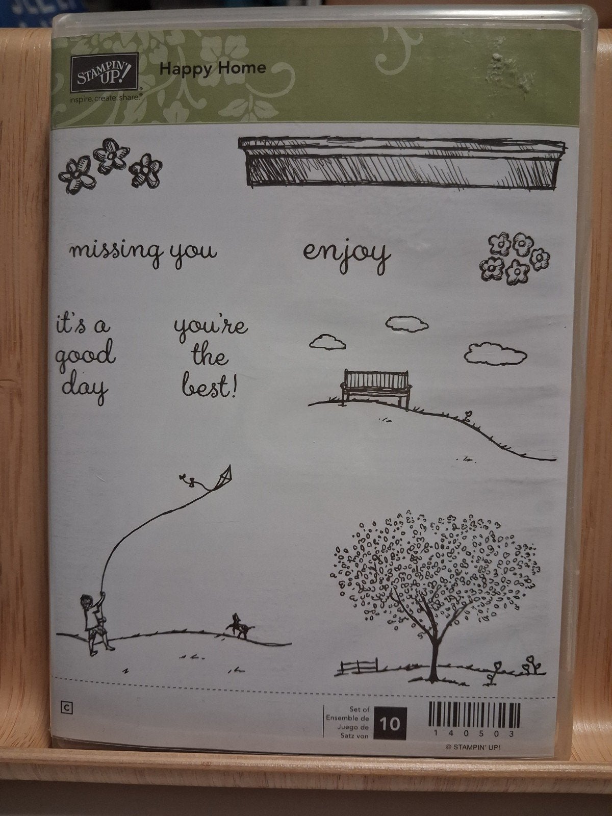 Stampin Up - Stempelset Happy Home, Enlèvement