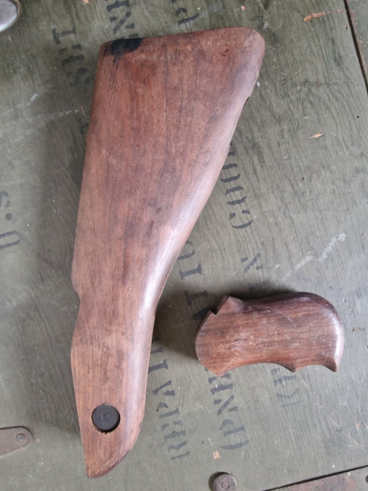 Zeer mooie Thompson US ww2-stick, Verzamelen, Ophalen of Verzenden