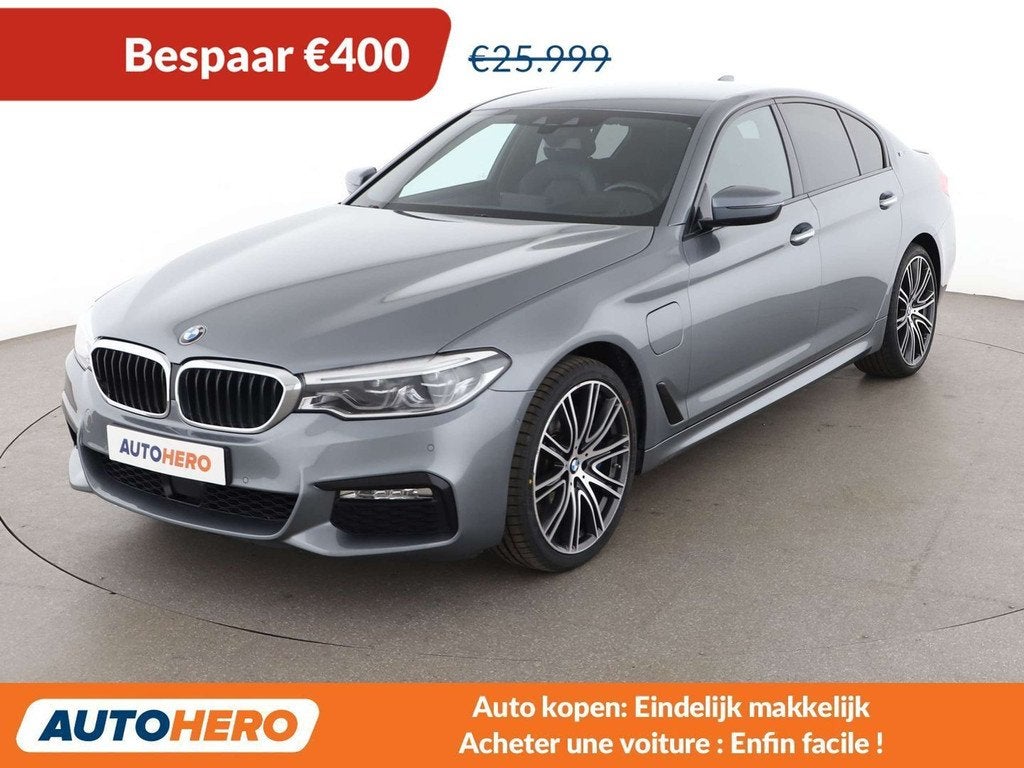 BMW 5 Serie 530 530e M Sport (année de construction 2018), Autos, BMW, Achat, Série 5, ABS, Régulateur de distance, Airbags, Air conditionné