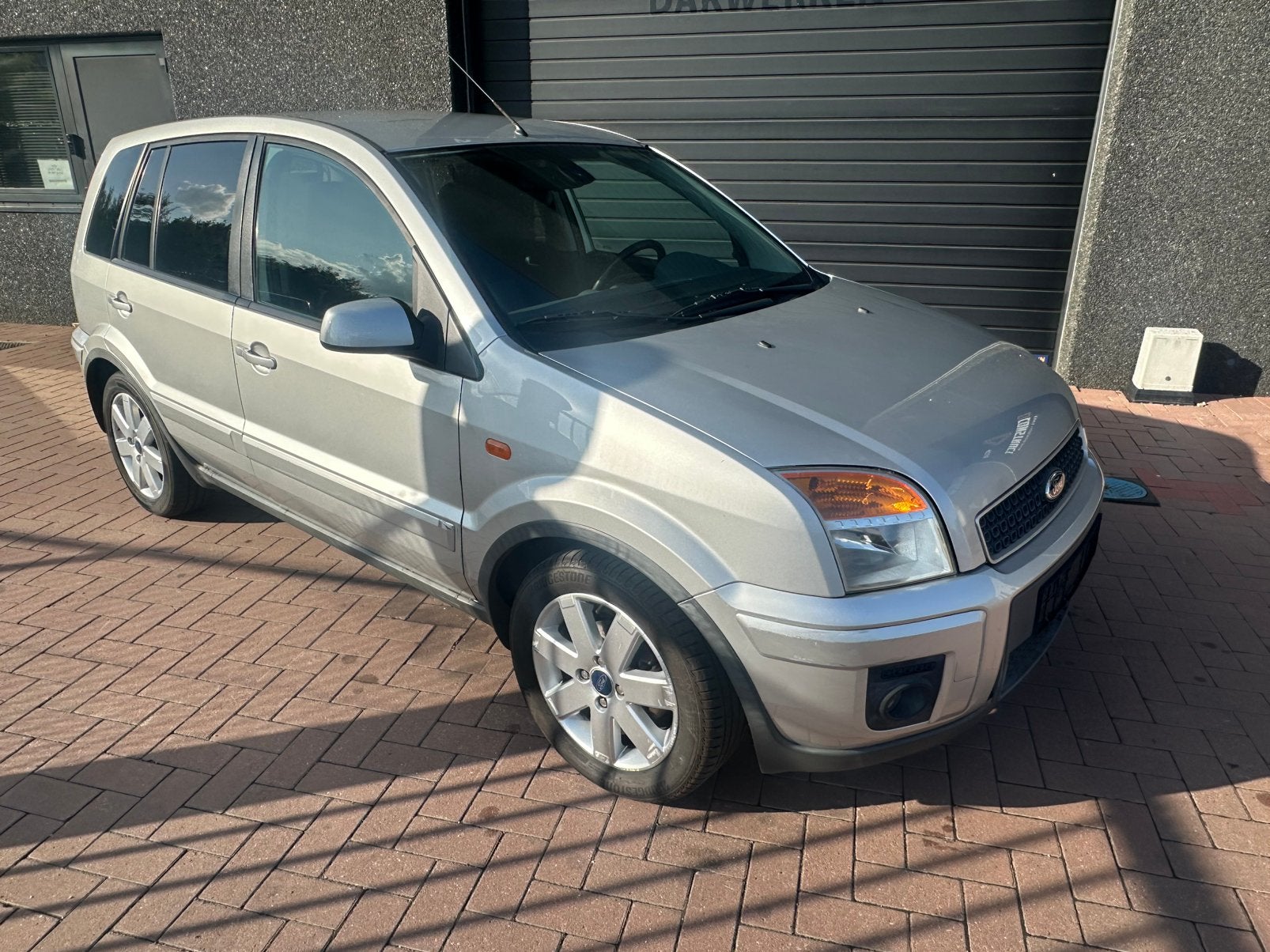 Ford Fusion met 1j GARANTIE & airco, BLANCO gekeurd vvk, Auto's, Stof, Multifunctioneel stuurwiel, 5 deurs, 59 kW