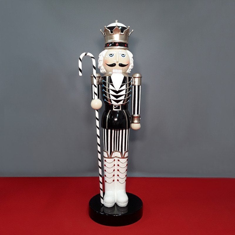Statue du roi Casse-Noisette - Casse-noisette bâton - 201 cm