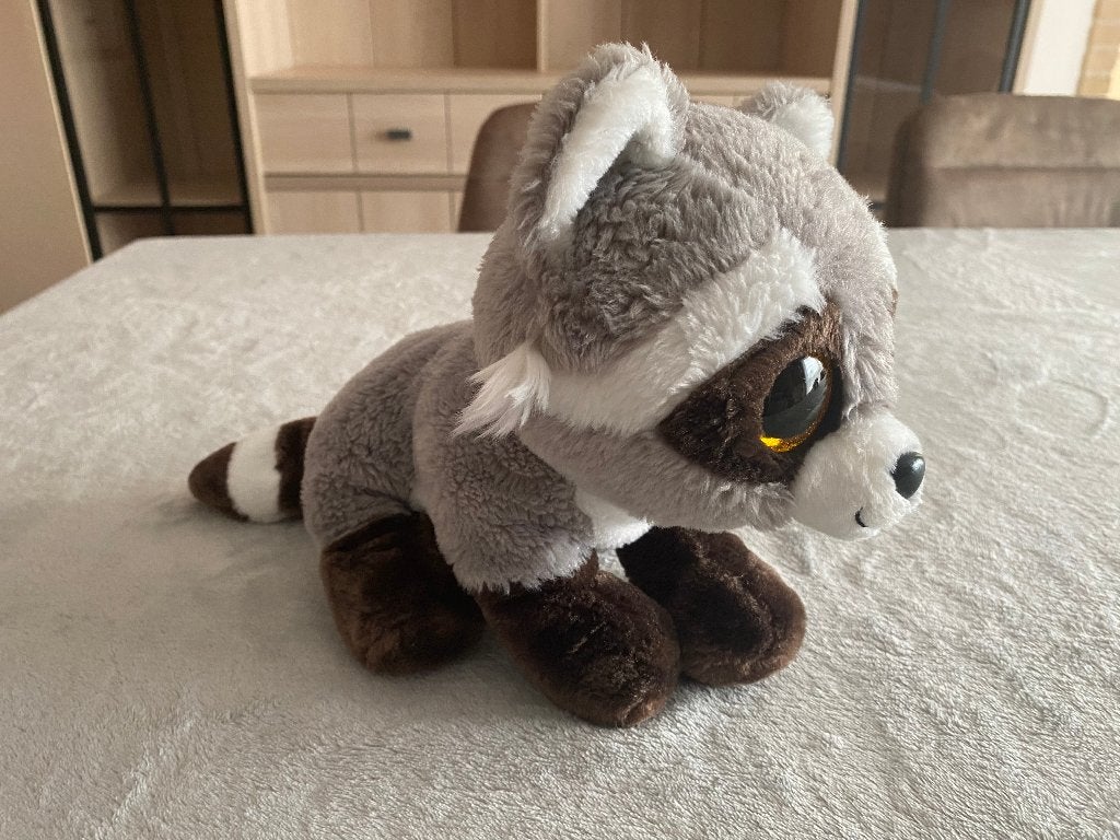 Knuffel wasbeer, Ophalen of Verzenden, Zo goed als nieuw