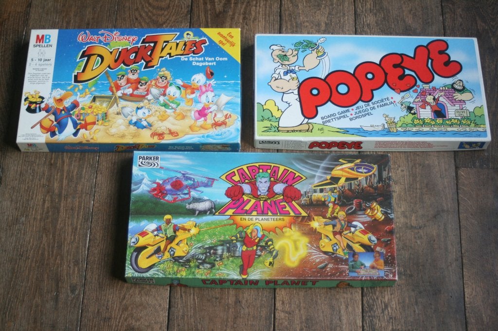 Jeu Popeye/Captain Planet/Ducktales (années 80/90), Enlèvement ou Envoi, Comme neuf