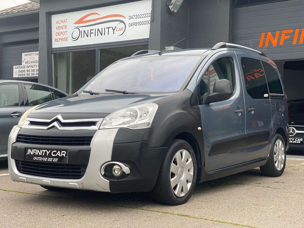 Citroën Berlingo Berlingo 1.6 HDi XTR Multispace (bj 2009), Auto's, Voorwielaandrijving, Stof, Gebruikt, Zwart