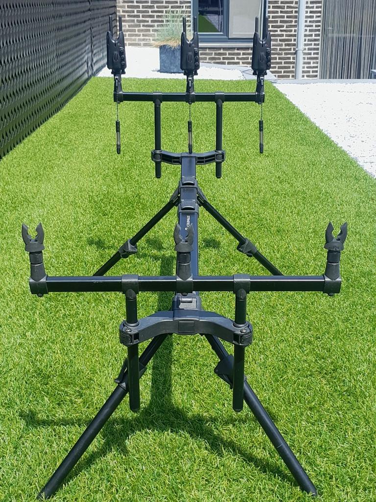 Complete Rodpod, Watersport en Boten, Hengelsport | Karpervissen, Ophalen, Zo goed als nieuw, Complete set