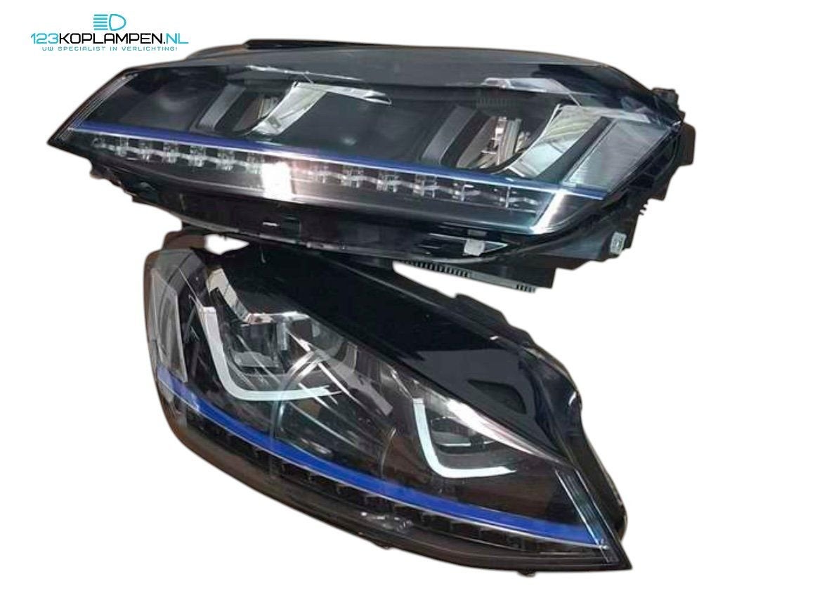 Volkswagen Golf 7 Full LED GTE Koplampen 5GE941035 / 5GE9410, Auto-onderdelen, Gebruikt, -, -, Verzenden