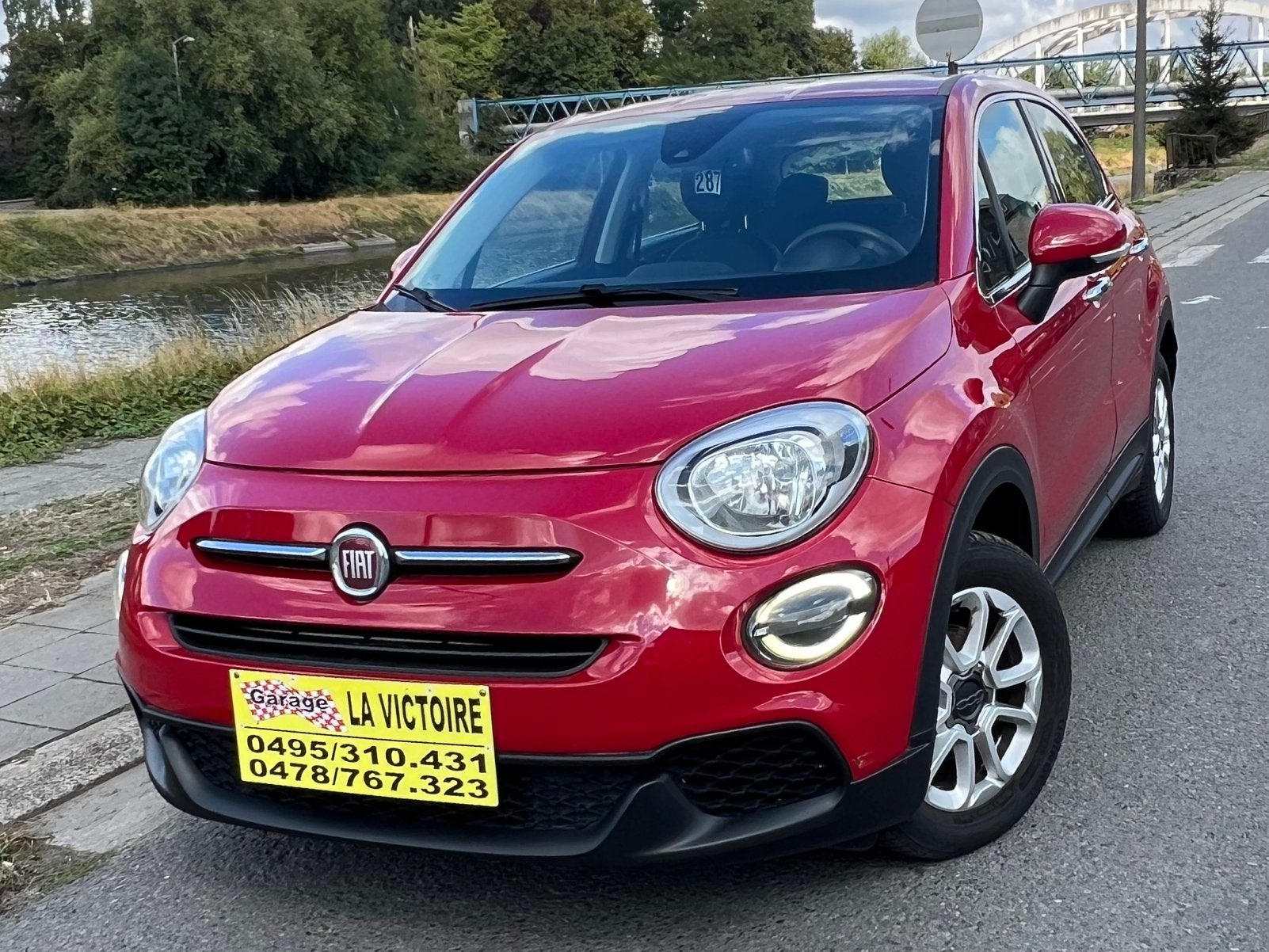 Fiat 500X 2018 année 1.0 essence 88km 140000km 0032478767323, Autos, Rouge, https://public.car-pass.be/vhr/9972cc0e-2360-4c31-88d0-23289c11925f