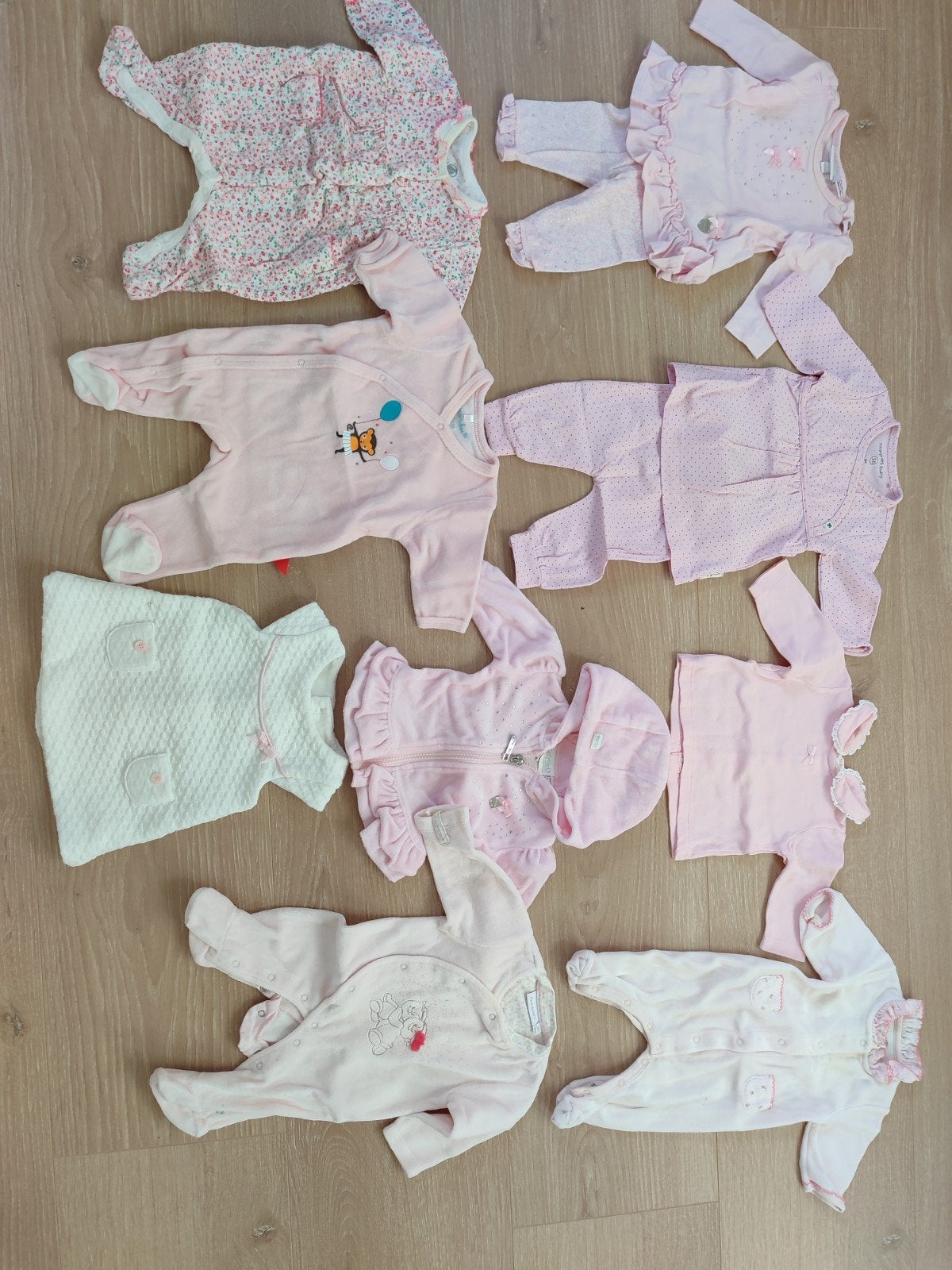 Pakket baby kleding maat 50 - 62 (30 stuks), Kinderen en Baby's, Ophalen