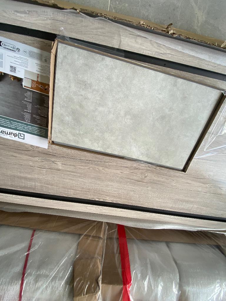 Dumawall 65cmx35cm cloudy white wandpaneel, Ophalen