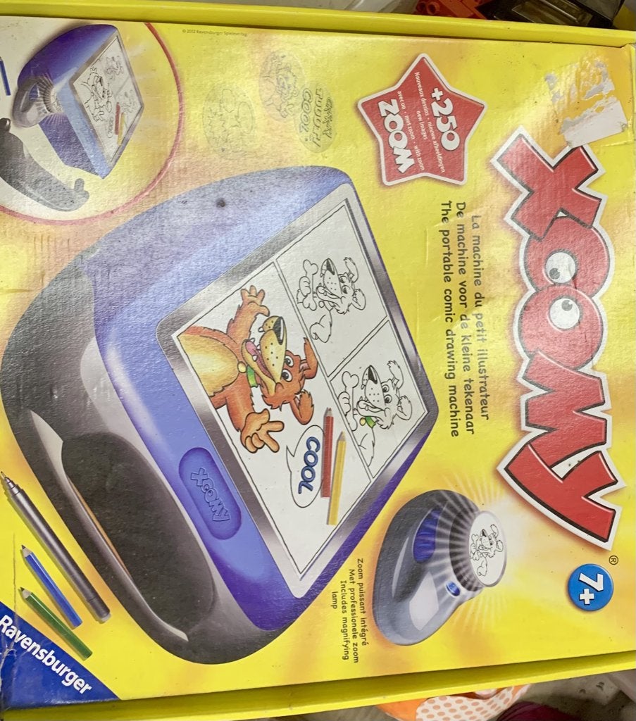 Xoomy tekenmachine, Enlèvement, Utilisé, Avec lumière