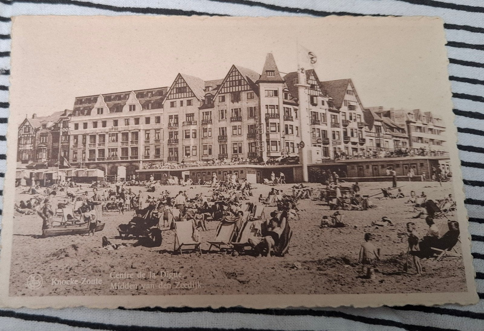 Knokke, centre de la digue, Collections, Enlèvement ou Envoi, Non affranchie, Flandre Occidentale