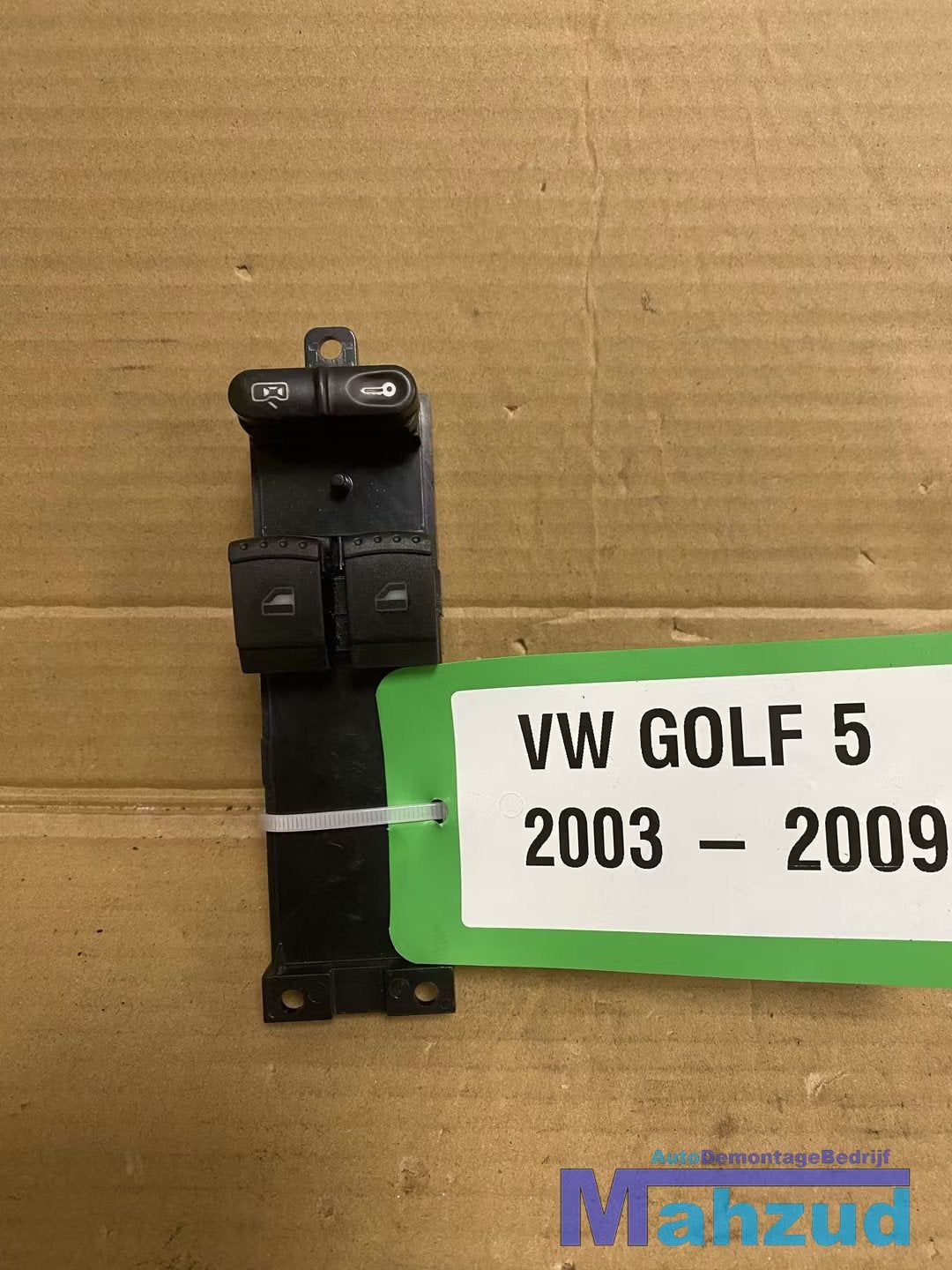 VW GOLF 5 Raam schakelaar links voor 2003-2009, Volkswagen, Volkswagen AG, Vw@volkswagen.de, Utilisé