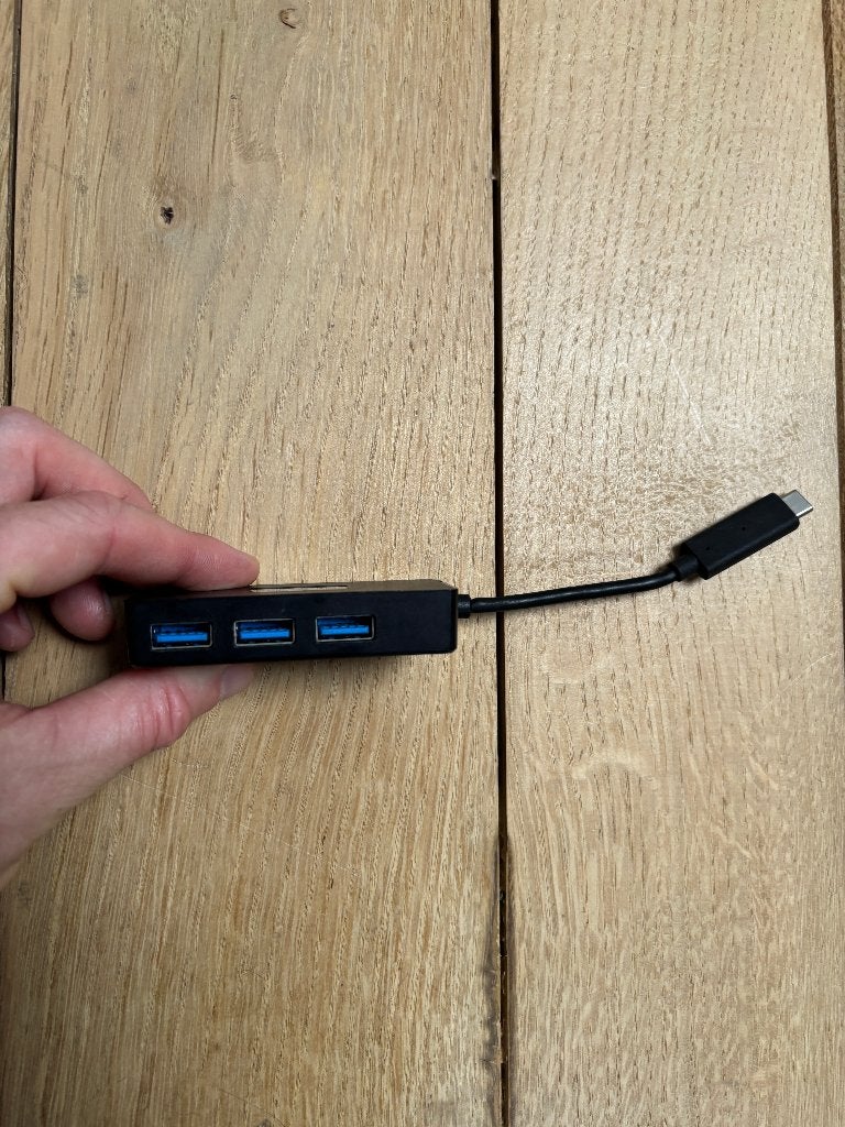 Kensington CH1000 USB-C 4-Port Hub - Goede staat, Computers en Software, Dockingstations, Ophalen of Verzenden, Zo goed als nieuw