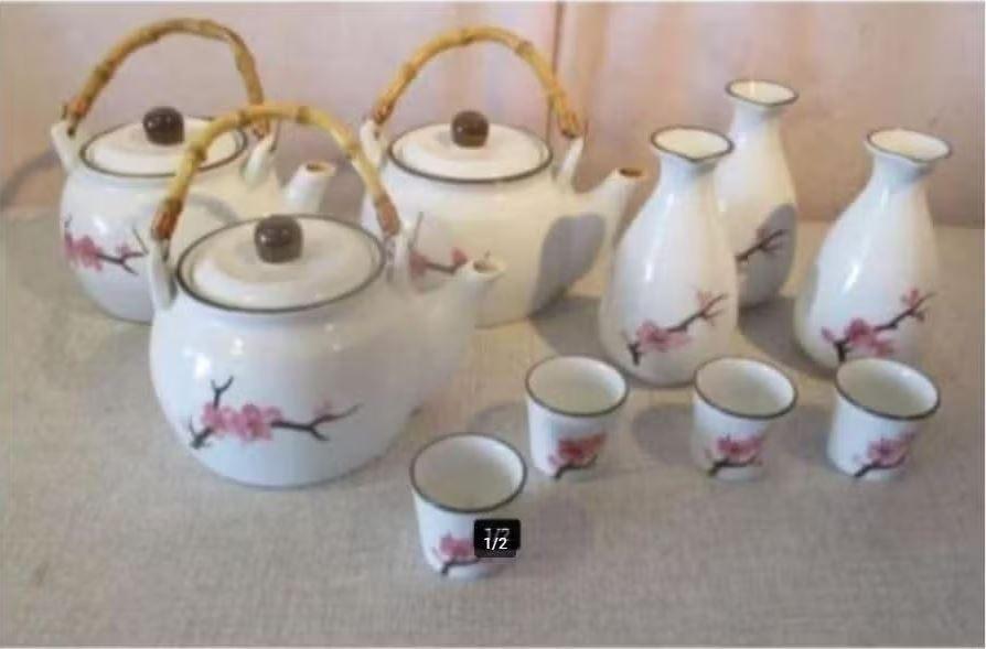 Belles théières, vases et sacs en porcelaine, Enlèvement ou Envoi