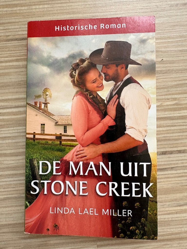 Harlequin Historische roman Man uit stone Creek LindaMiller, Boeken, Gelezen, België, Linda Lael Miller, Ophalen of Verzenden