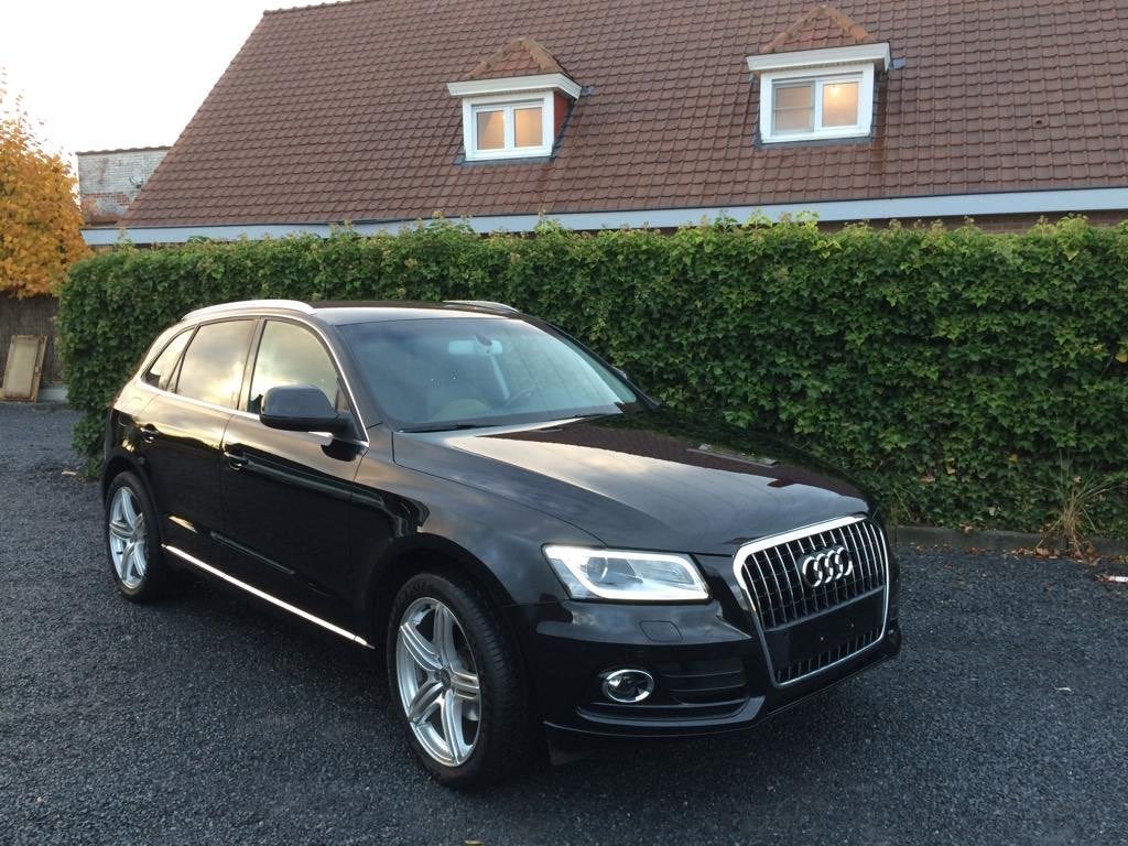 Audi q5, Auto's, Audi, Zwart, Q5, Zwart, Leder
