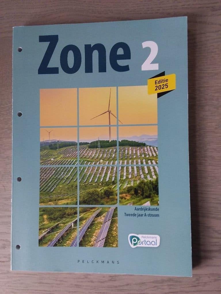 Zone 2 leerwerkboek aardrijkskunde 2a, Boeken, Ophalen, Nieuw, ASO, Aardrijkskunde