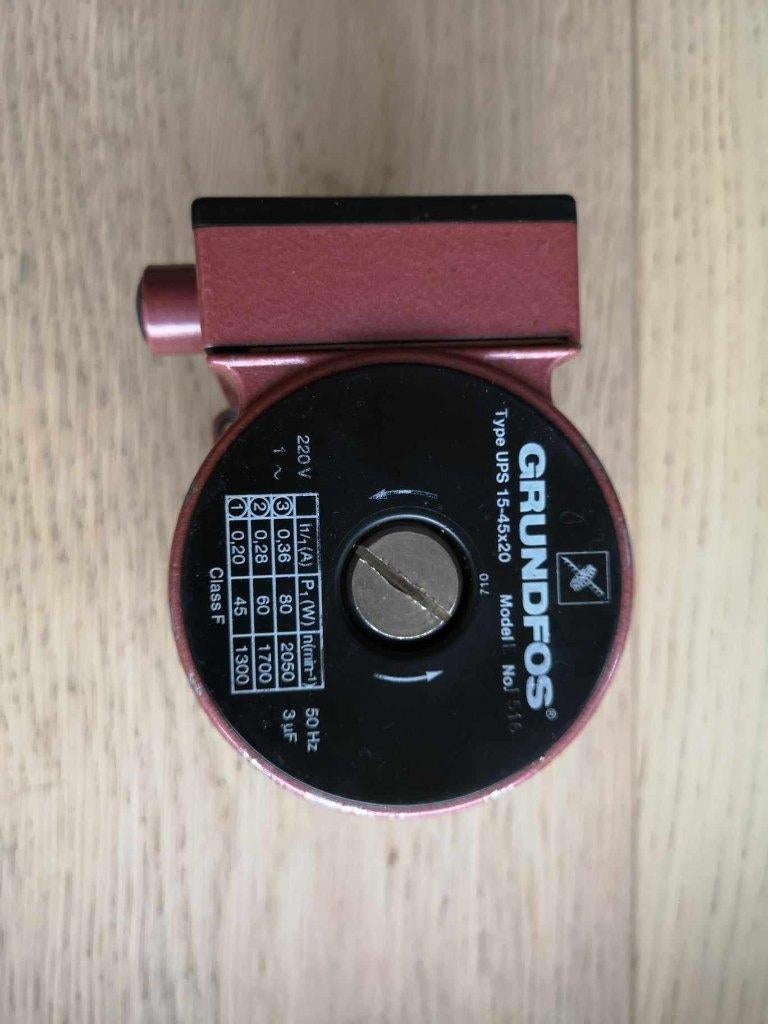 Circulatiepomp Grundfos 15-45-20, Ophalen of Verzenden, Gebruikt, Onderdeel