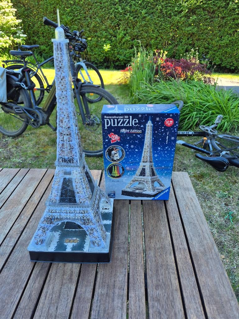 3D puzzel Eiffeltoren, Ophalen, Minder dan 500 stukjes, Gebruikt, Rubik's of 3D-puzzel