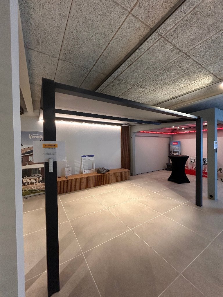 Showroommodel Verano Tumba 3,5 x 3,5 m – € 4.900, Ophalen, Zo goed als nieuw, Overige typen