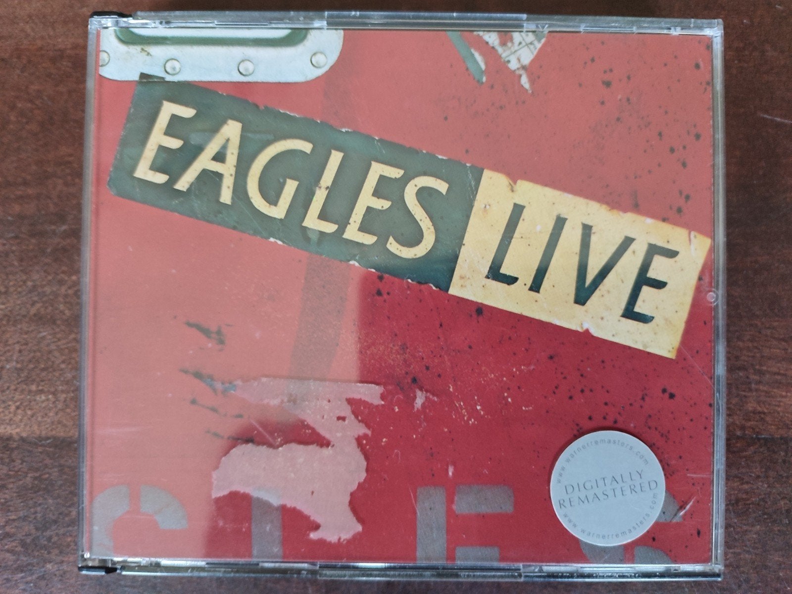 2-CD : THE EAGLES - EAGLES LIVE  digitally remastered, Ophalen of Verzenden, Remastered
