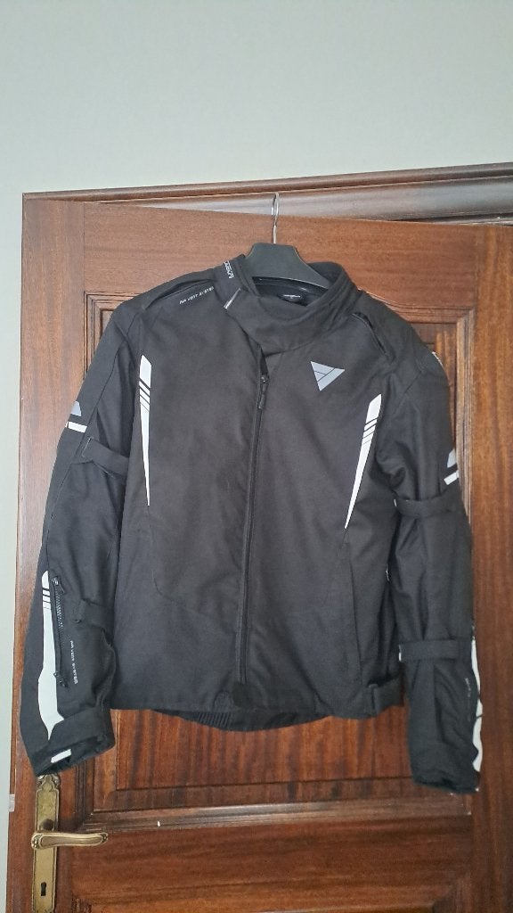 Zwarte motorjas - Modeka Aenergy XL - Waterdicht, Ophalen, Jas | textiel, Heren, Modeka