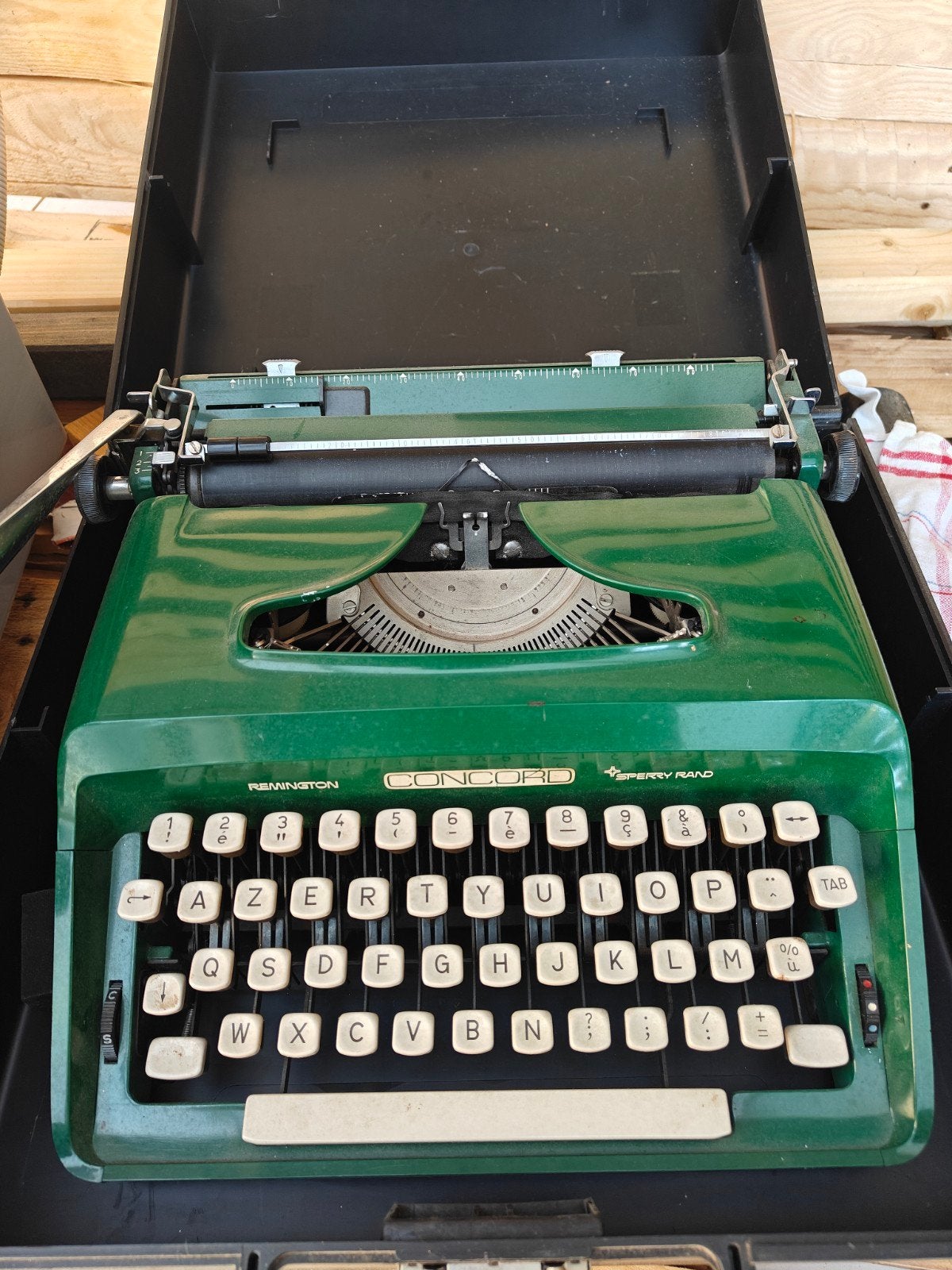 Remington Concord Sperry Rand, Enlèvement