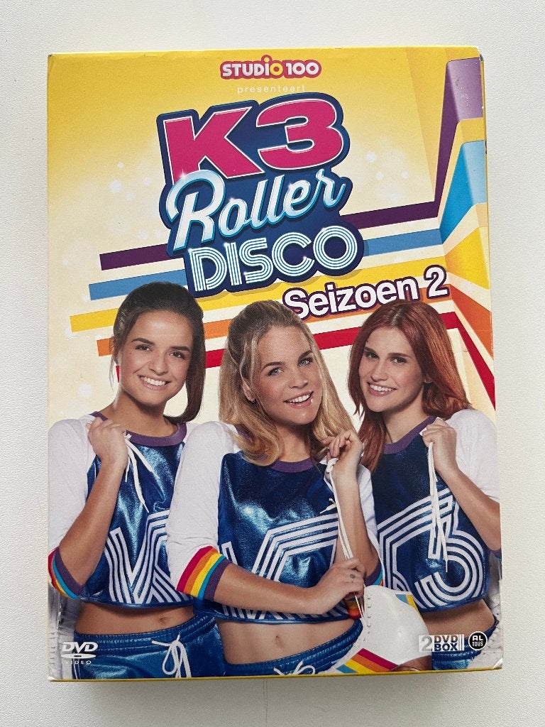 K3 - Roller Disco Seizoen 2 (Vol.3 + 4), Avontuur, Gebruikt, Alle leeftijden, Boxset