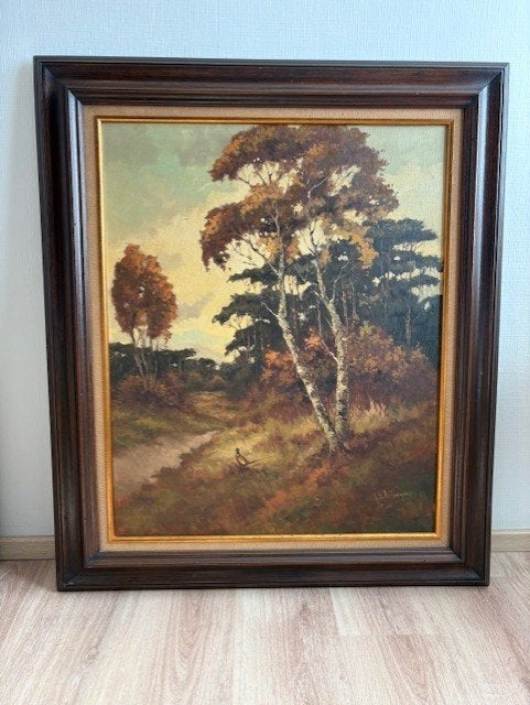 Olieverfschilderij (Alfons Marchant), Antiquités & Art, Enlèvement