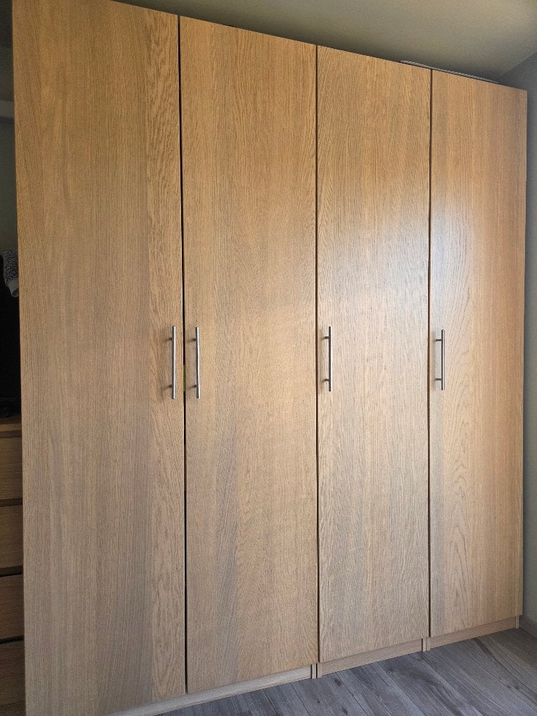 Ikea Pax kast, Ophalen
