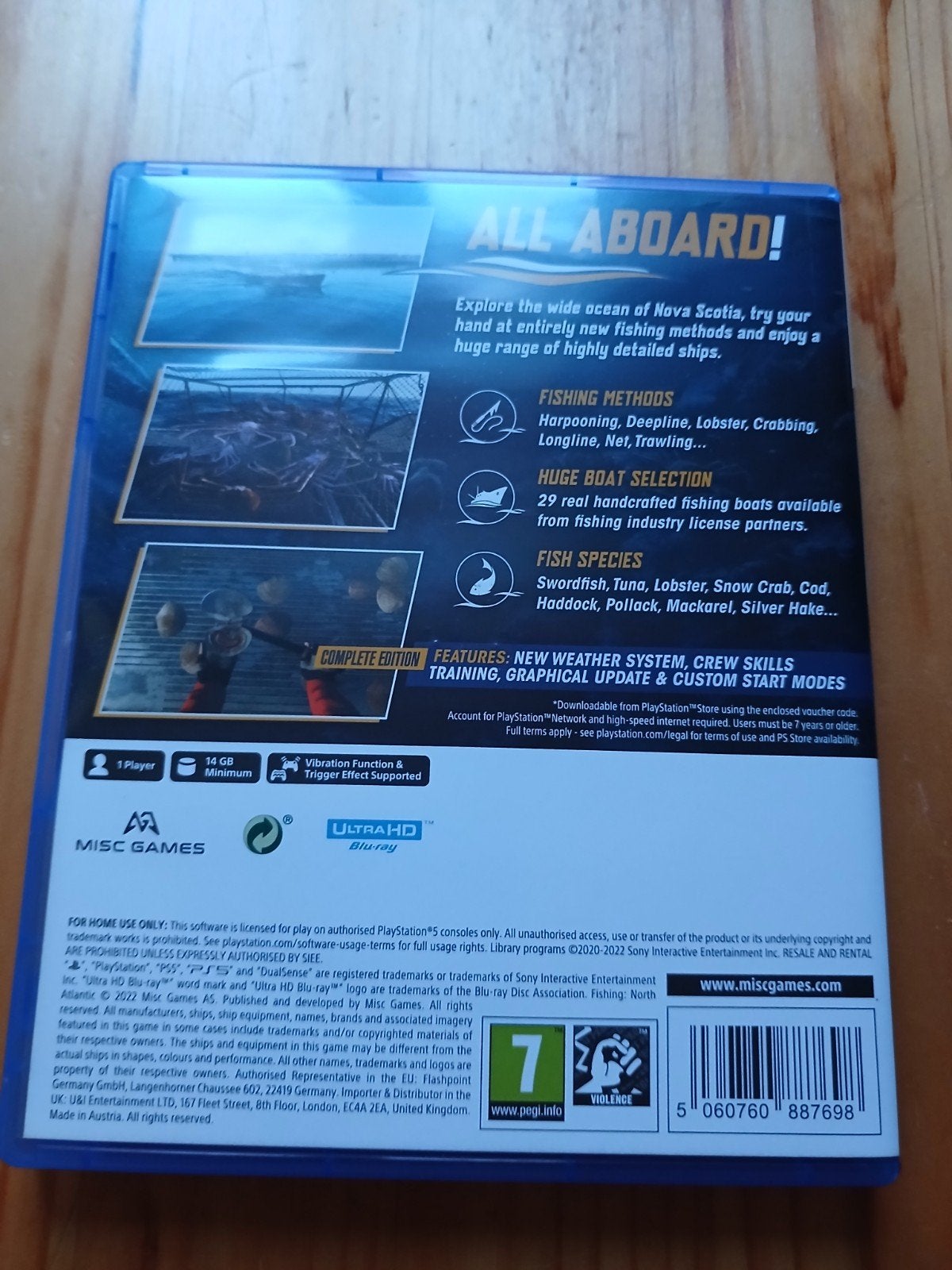 playstation 5 games, 1 joueur, À partir de 12 ans, Comme neuf, Enlèvement