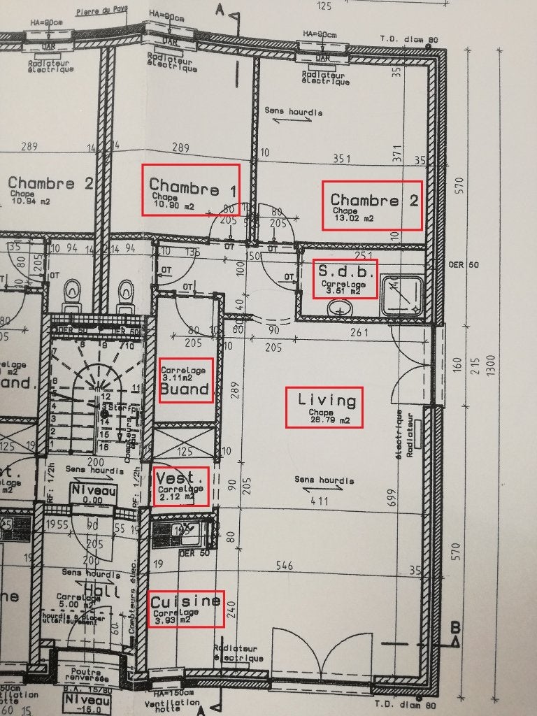 Appartement à louer 77m² - Wolkrange, 50 m² ou plus, Province de Luxembourg