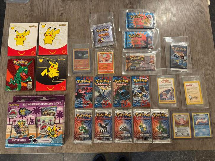 Lot Pokemon Kaarten Sealed Vintage & Modern, Ophalen of Verzenden