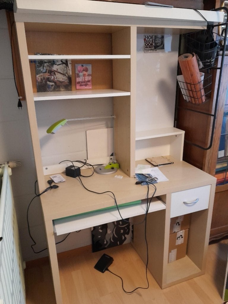 bureau, Maison & Meubles, Scandinave, 105 cm, Enlèvement, Utilisé