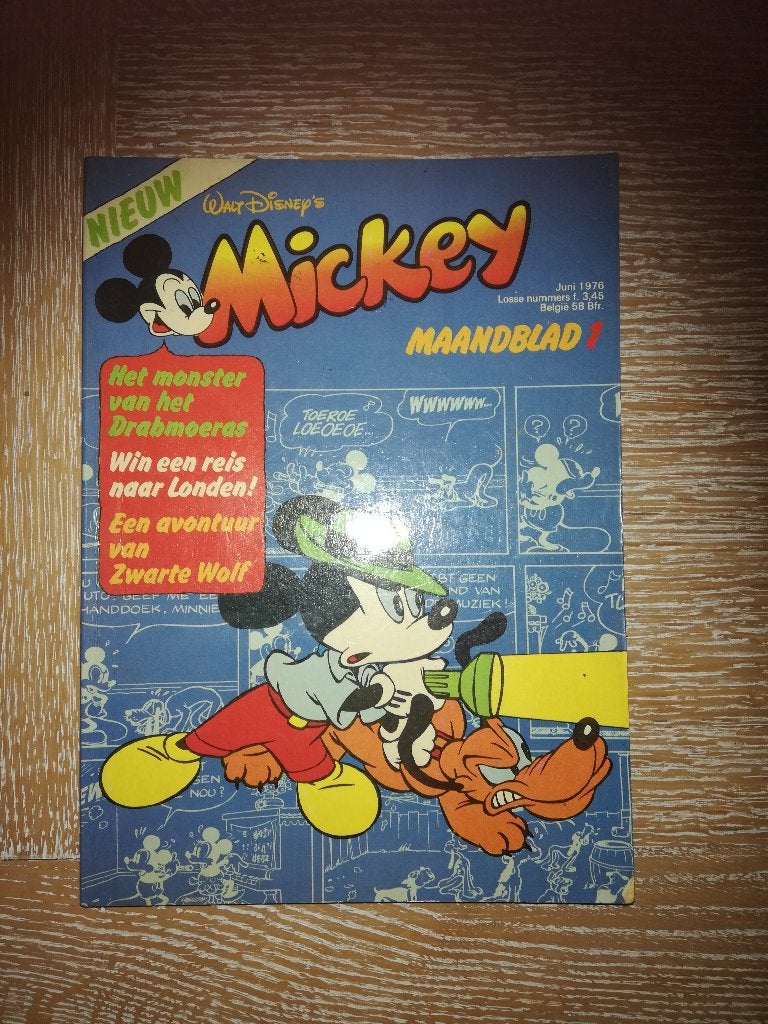 Mickey Maandblad/Mickey Magazine/Le Journal de Mickey, Enlèvement ou Envoi, Comme neuf
