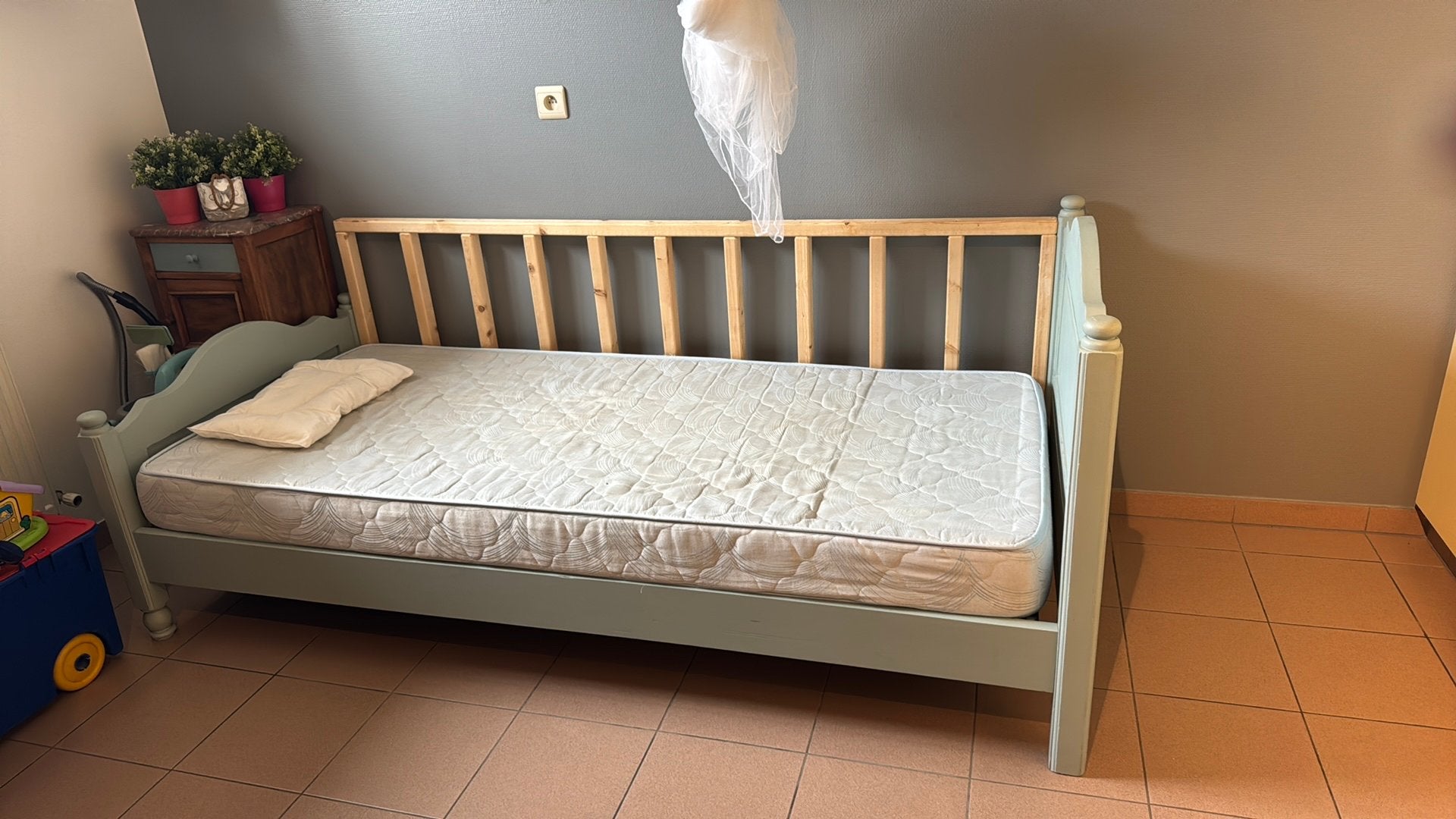 Kinderbed, 85 tot 100 cm, Gebruikt, 180 cm of meer, Ophalen